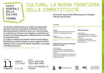 Cultura: la nuova frontiera della competitività